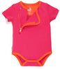 zip-up bodysuit giggle pink - Zipit® | Babywear with Zips for Easier Dressing