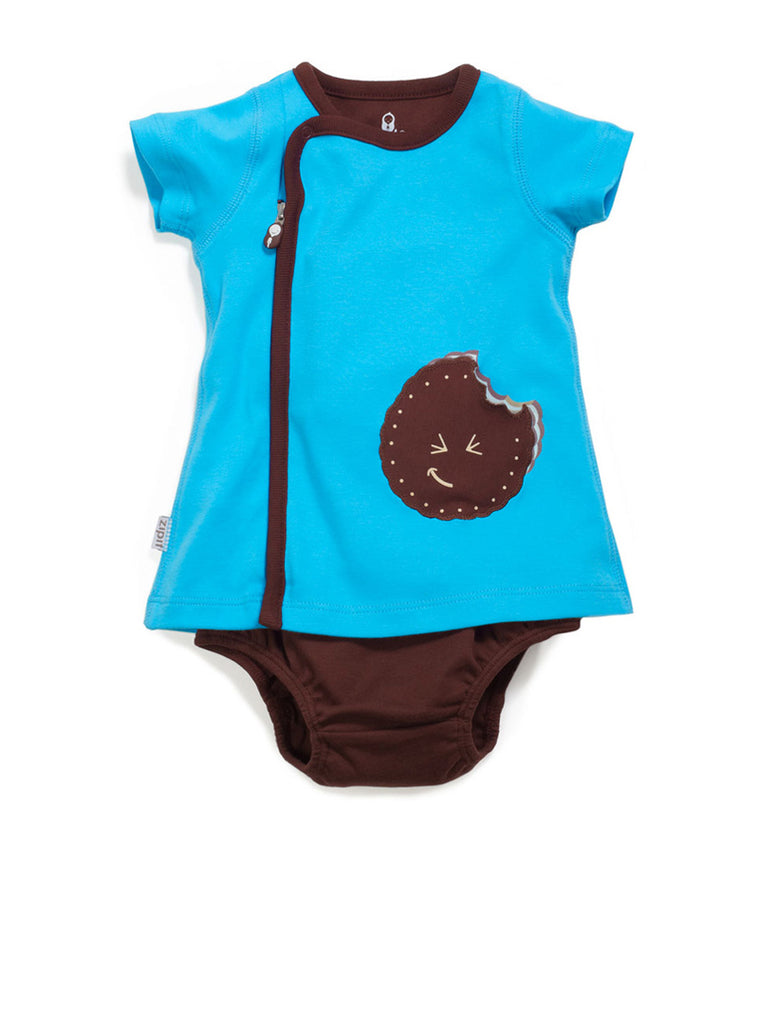 zip-up cookie dress - Zipit® | Babywear with Zips for Easier Dressing