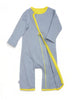 zip-up babygrow vintage grey - Zipit® | Babywear with Zips for Easier Dressing