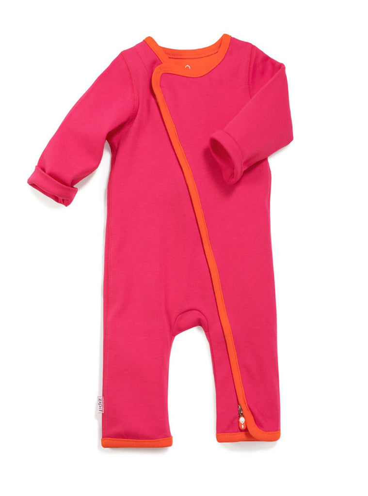zip-up babygrow giggle pink - Zipit® | Babywear with Zips for Easier Dressing