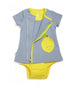 zip-up lemon dress - Zipit® | Babywear with Zips for Easier Dressing