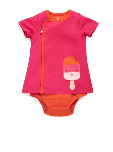 zip-up lolly dress - Zipit® | Babywear with Zips for Easier Dressing
